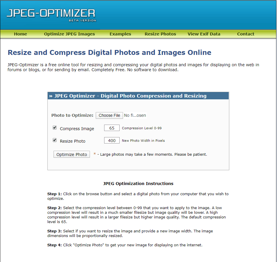 image compressor online